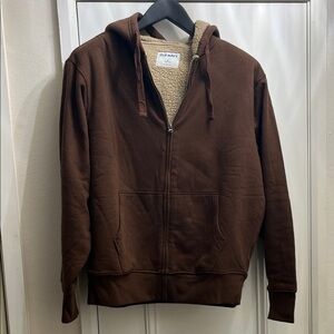 Old navy zip up Sherpa